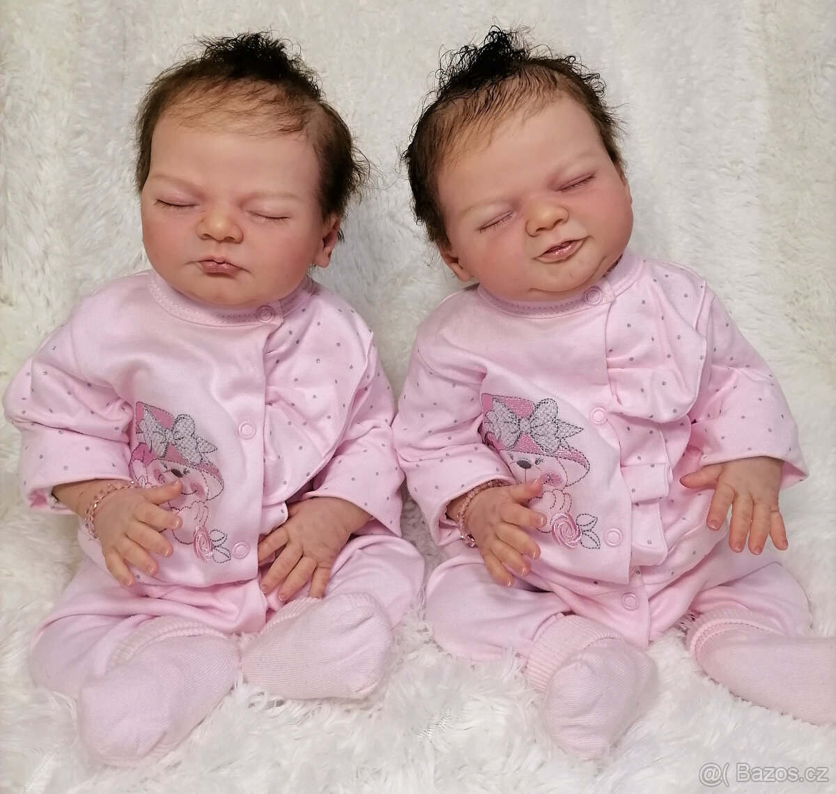 Reborn, dvojčátka, panenka, realistická, miminko - 5