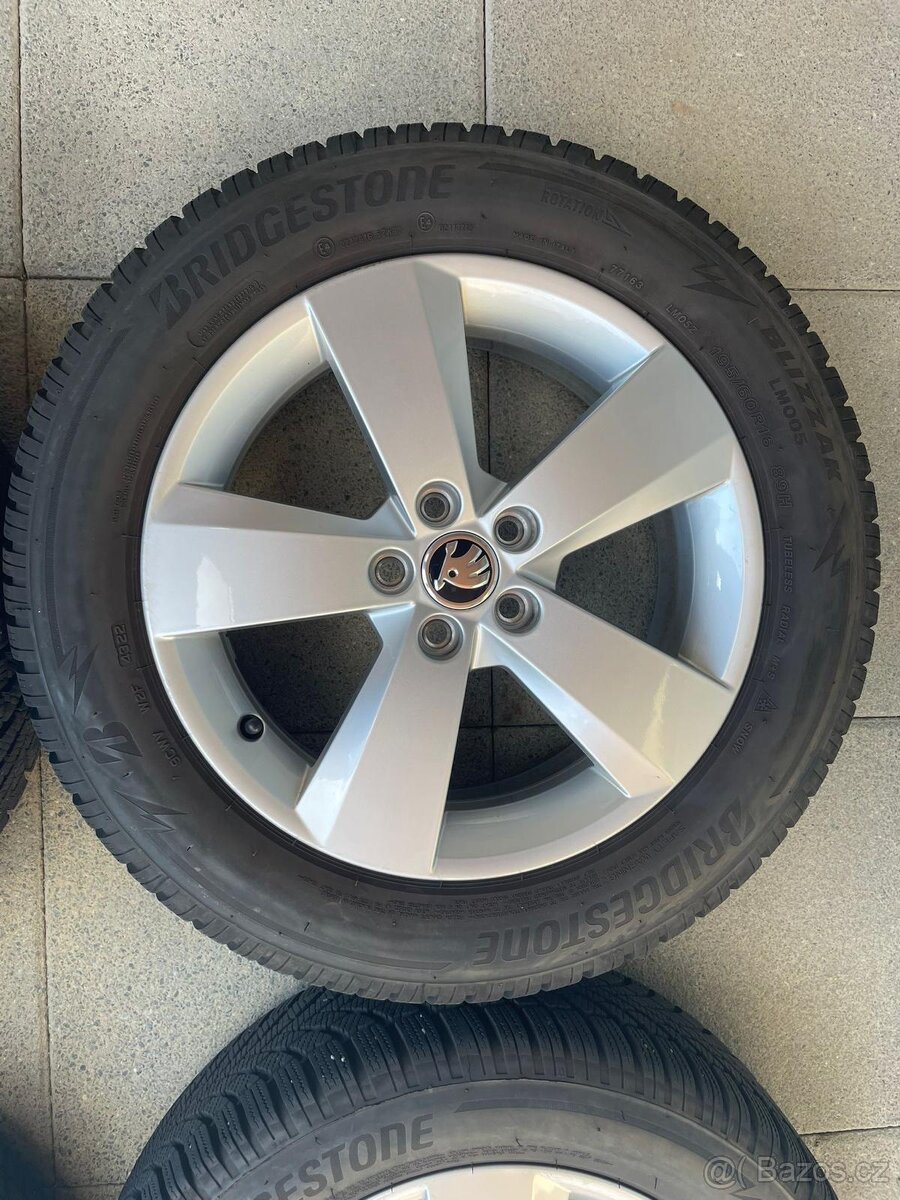 Zanovni zimní originál alu sada Škoda Scala / Kamiq - 5