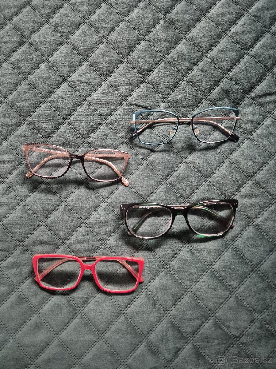dámské dioptrické brýle červené - 5