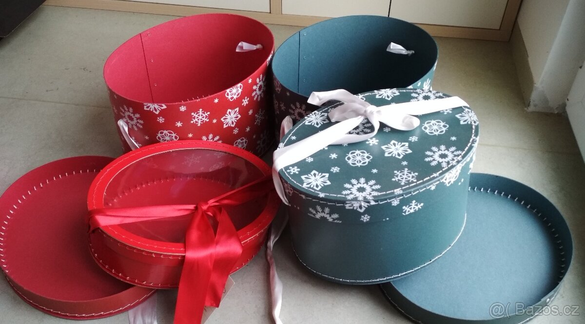 Vánoční dárkové a úložné krabice Kazeto - 5