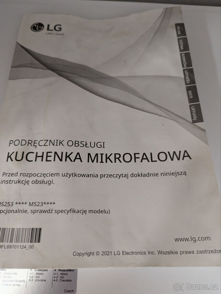 Mikrovlnná trouba LG MS23NECBW - 5