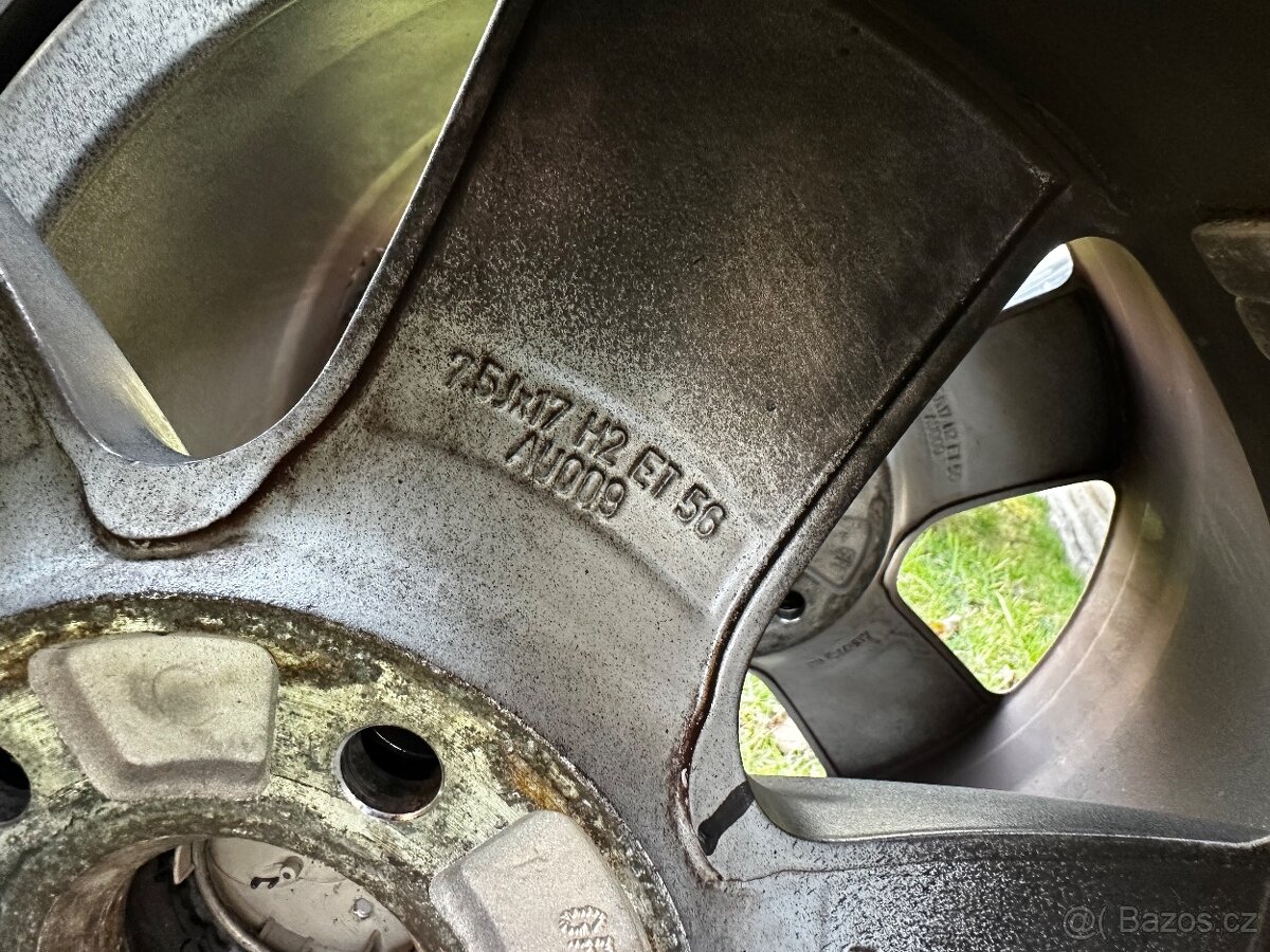 Alu 5x112 R17 225/45 letní - 5