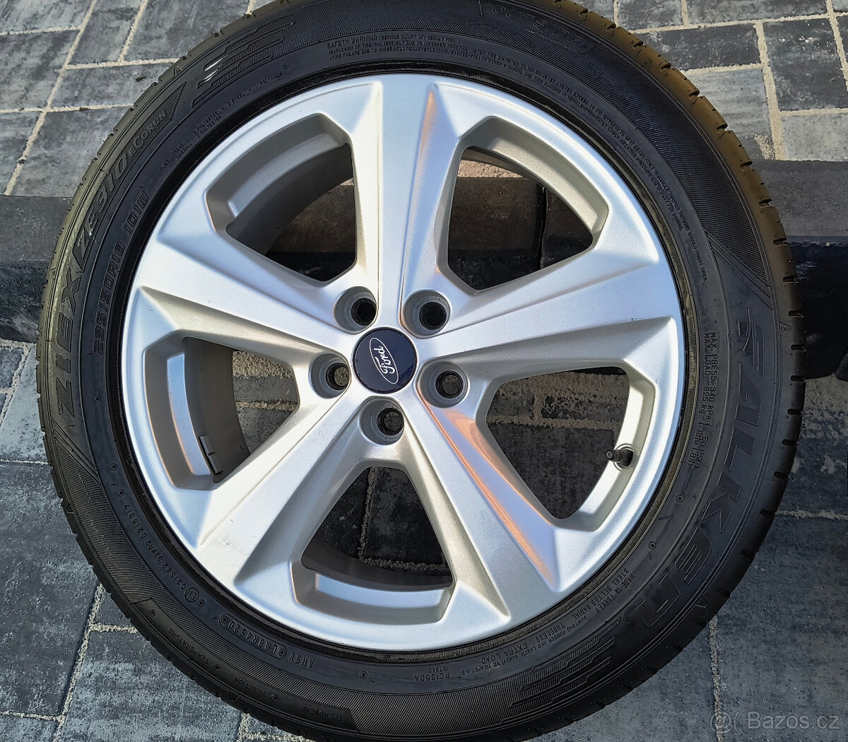 18 originál FORD GALAXY S-MAX ☀️ letní 235/50 R18 TMPS - 5