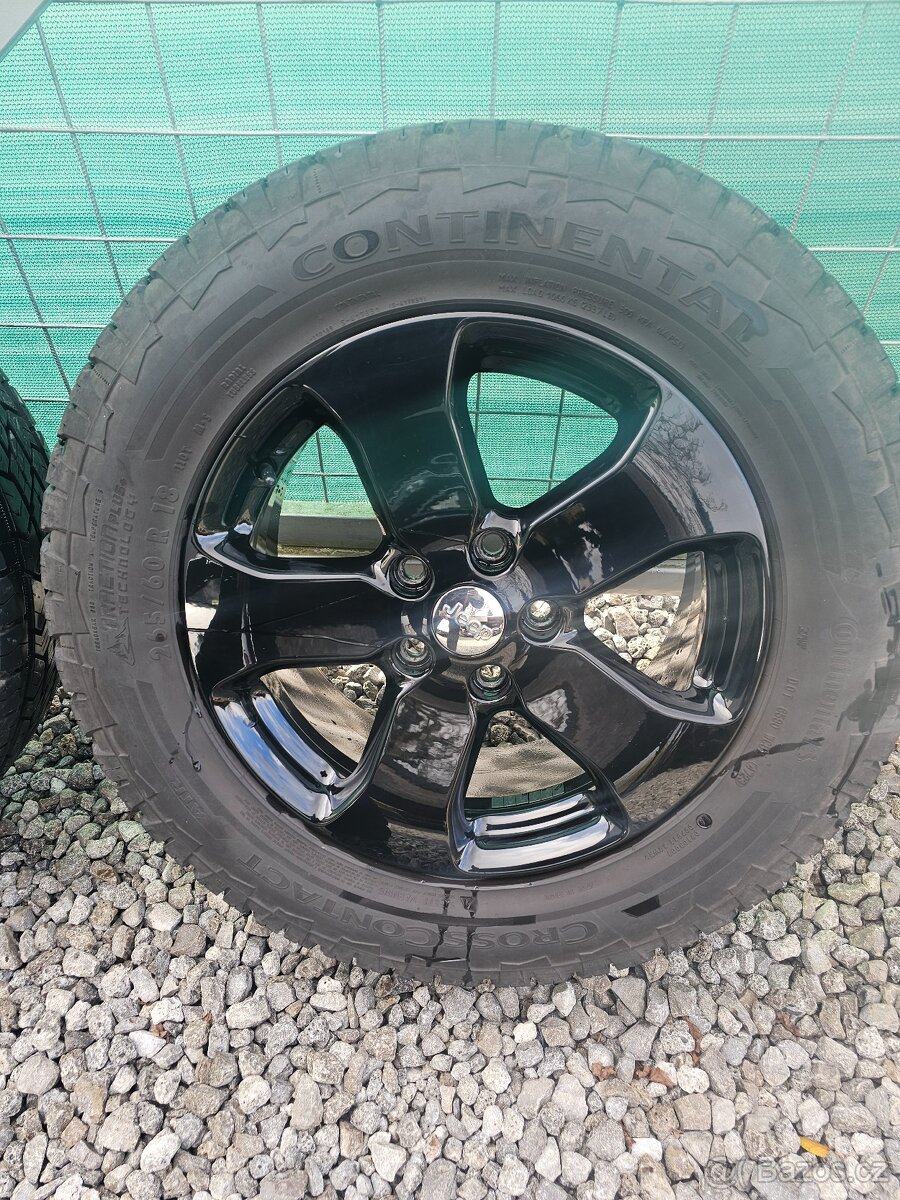 Prodám R18x8J 56.4 kola Jeep 5x127 - 5