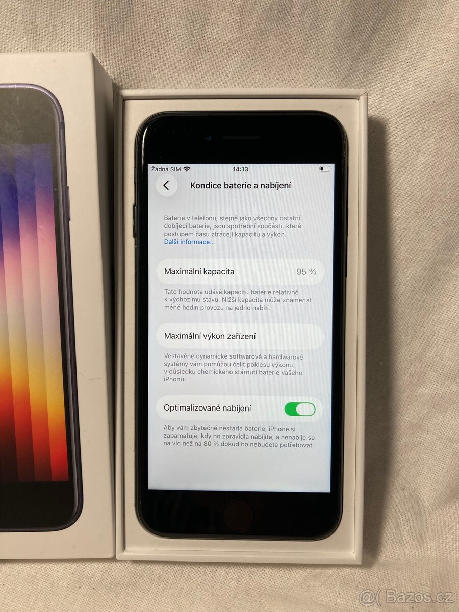 ✅iPhone SE 2022, 64GB, černý✅ - 5