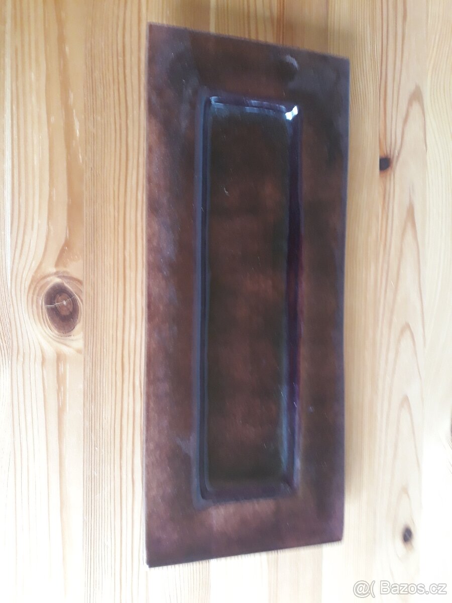 Skleněné mísy, vázy, tácy, cukřenka, konvička, popelníky, - 5