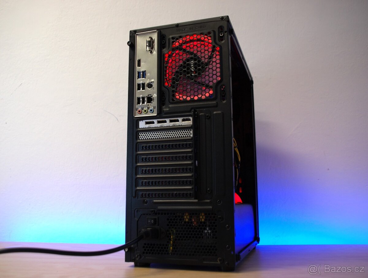 HERNÍ PC - Intel i3 10100f, ARC A380 6GB, 16GB RAM, SSD 512 - 5