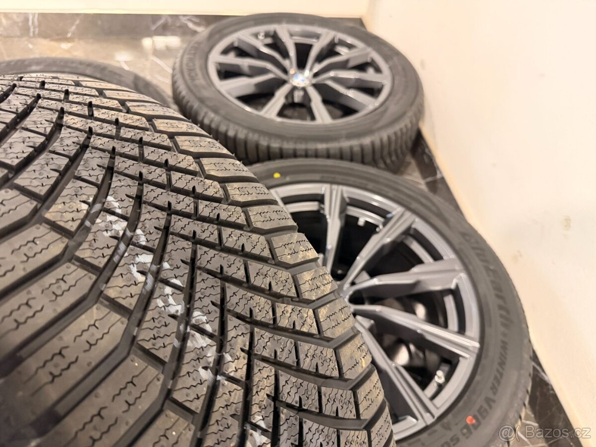 originální alu zimní BMW X5 X6 G06 G05 r20 dot25 - 5