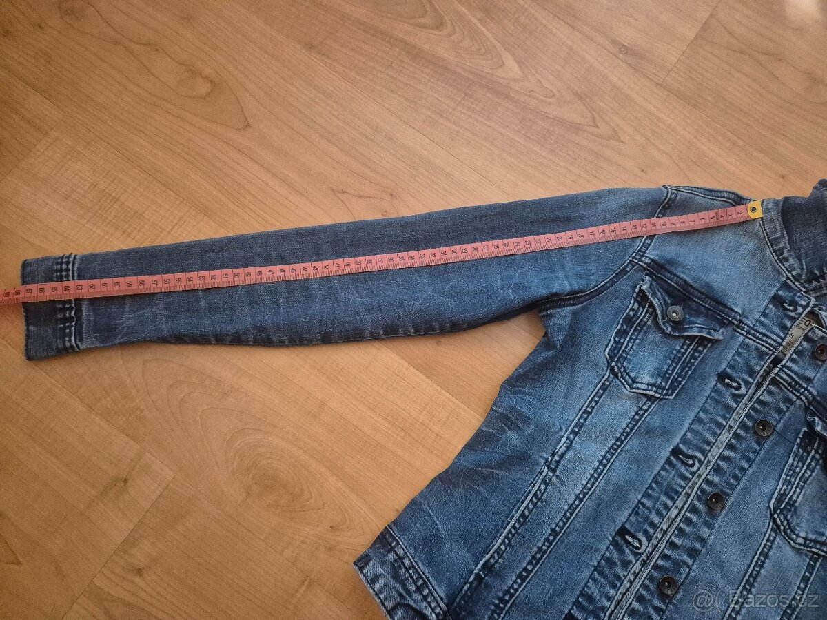 Riflová džínová bunda Timeout v.S cca 158/164 - 5