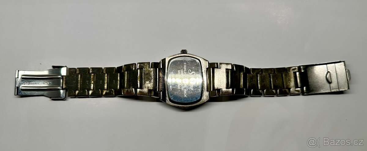 Náramkové hodinky Quartz SIR TIME s kovovým tahem - 5