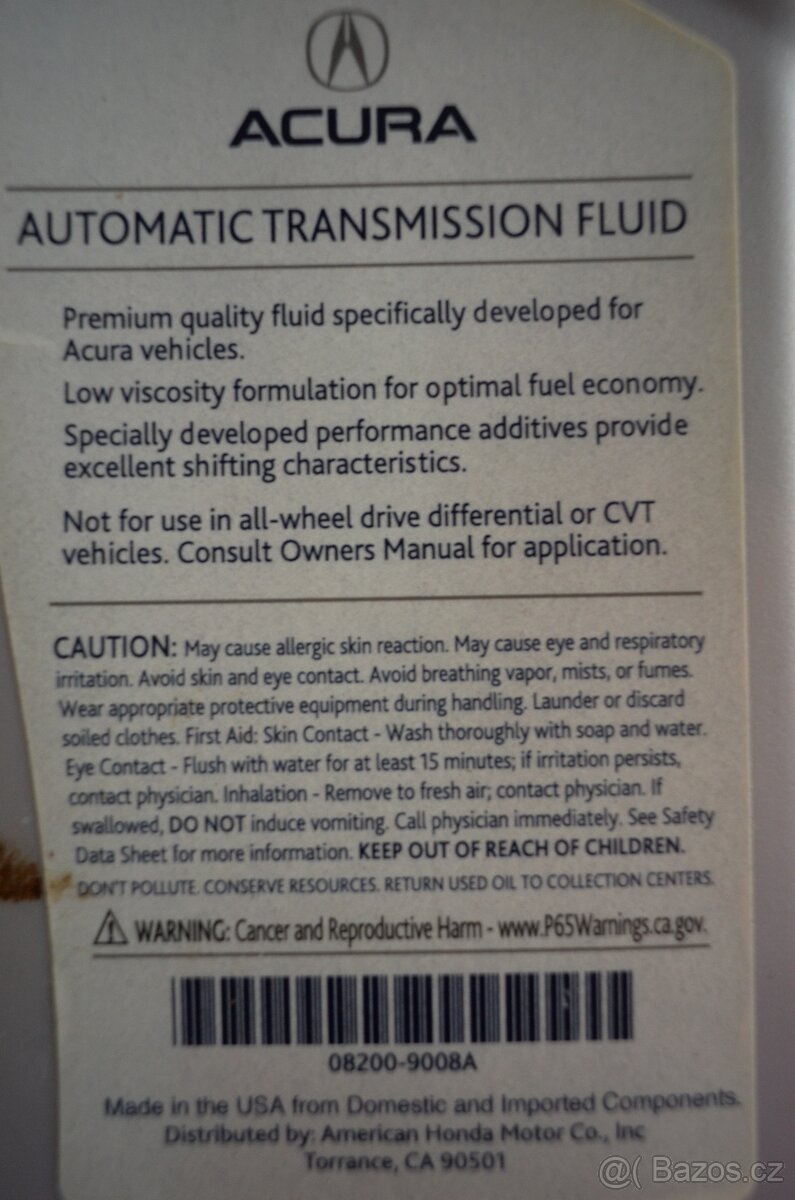 HONDA OLEJ ATF1 - 5