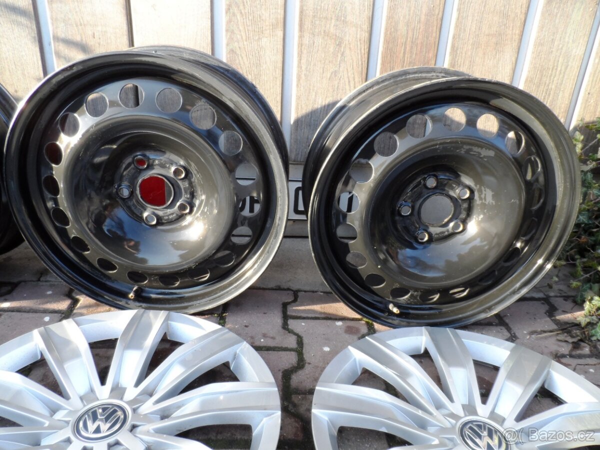 Originál Plechové disky 17 ET38 5X112 - 5