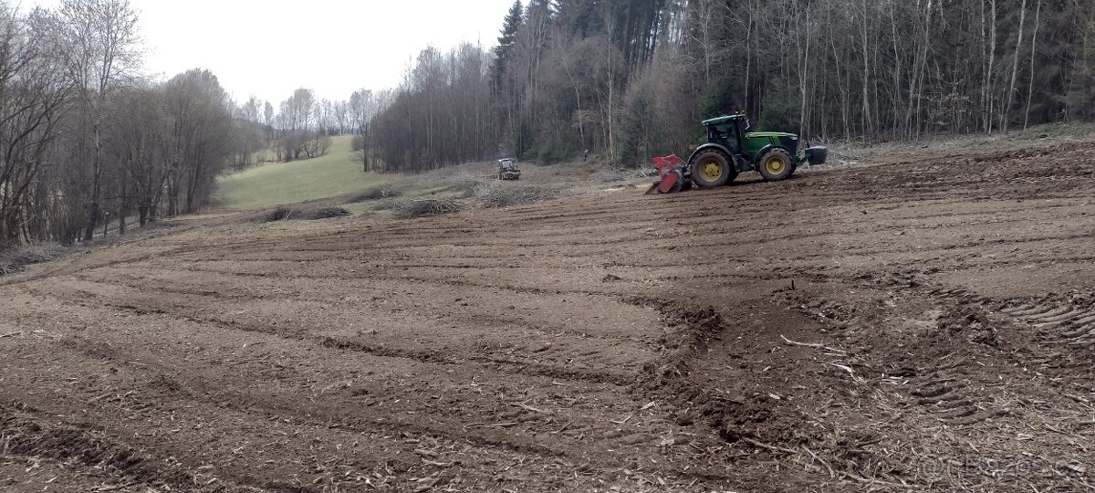 Údržba zeleně, Rekultivace, Drcení lesní frézou - 5