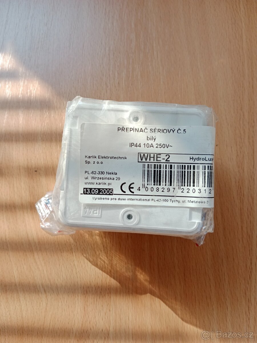 Nové venkovní přepínače - 2 druhy - 5
