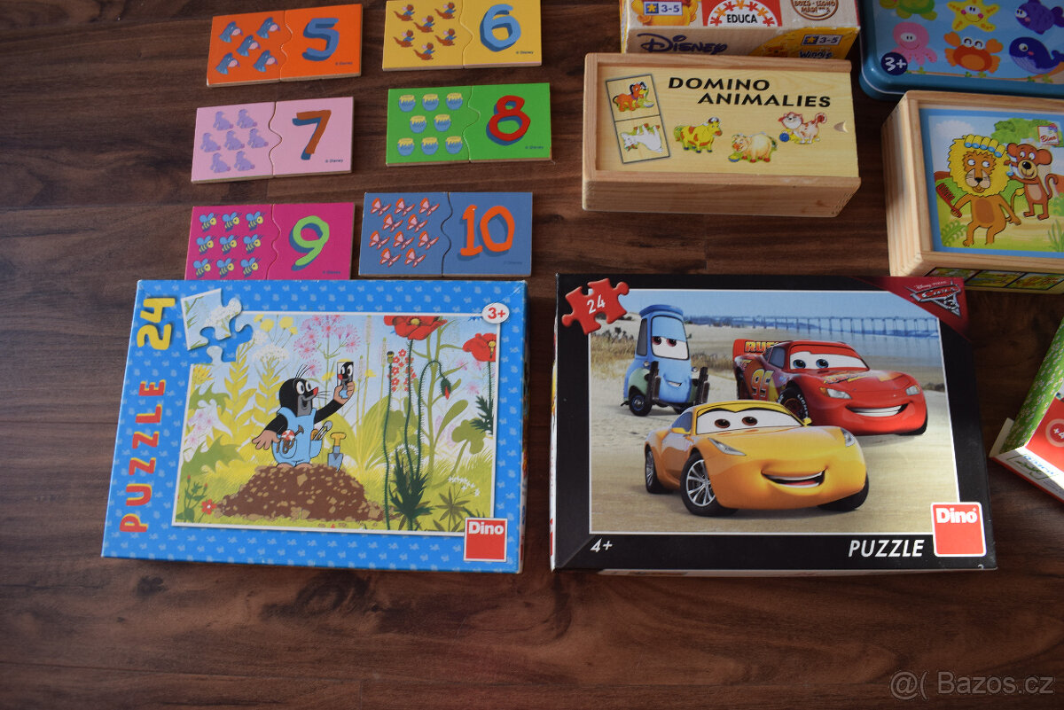 Různé hračky a puzzle - 5
