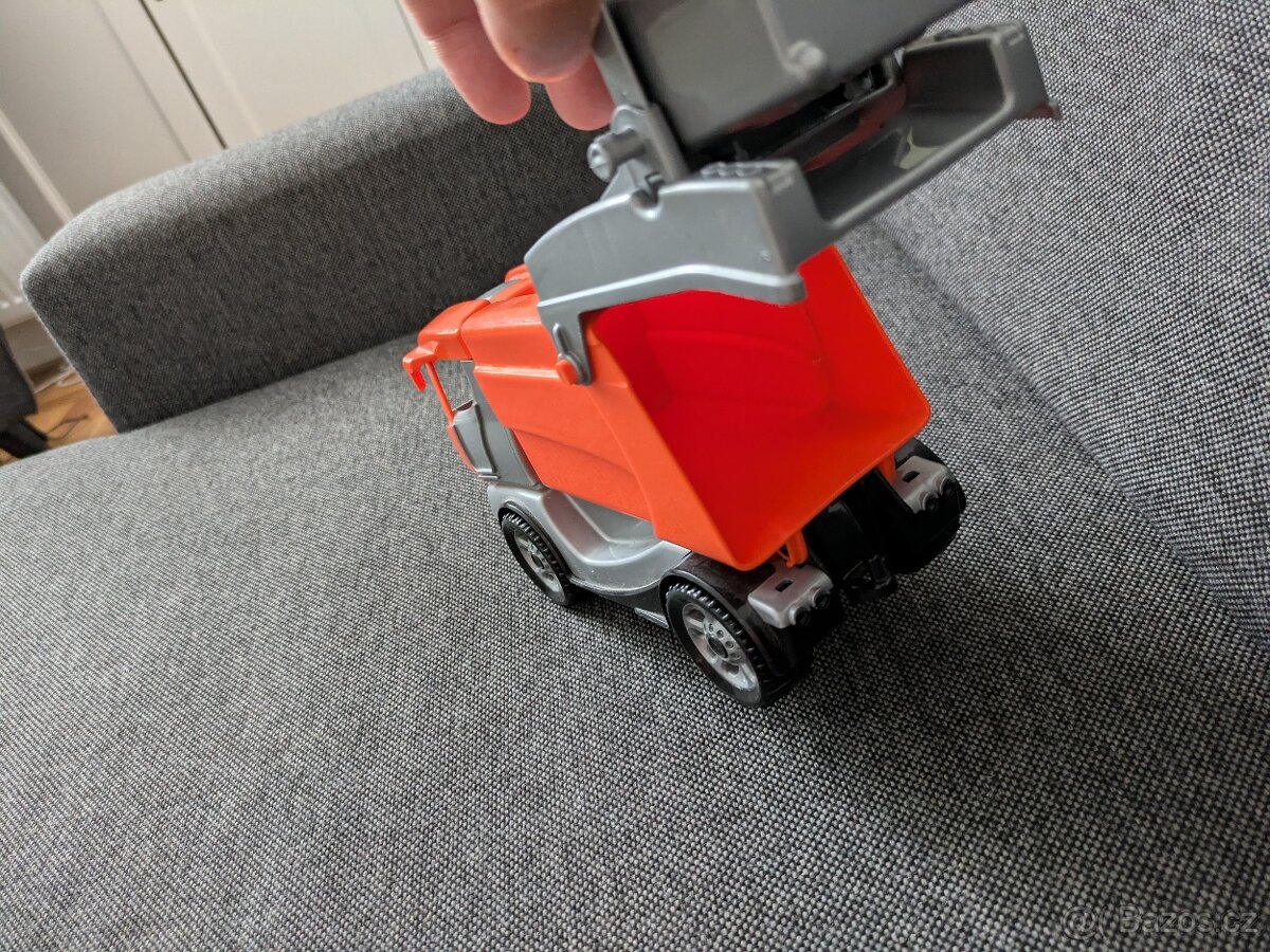 Lena Auto Truckies popeláři 25 cm s panáčkem - 5