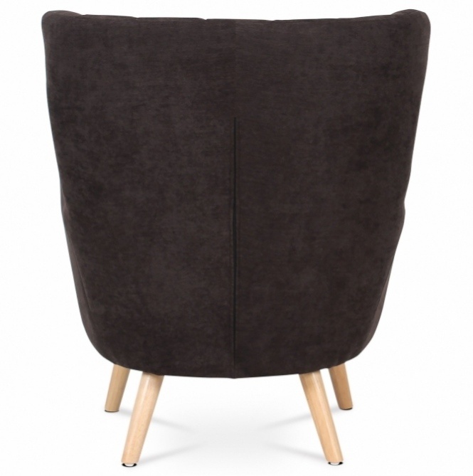 Nabízíme Křeslo ušák AK-311 hnědá látka - 5