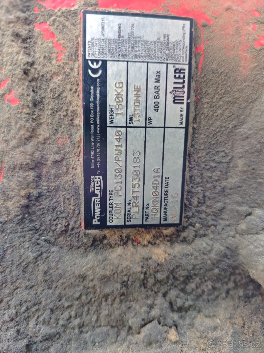 Rychloupínač hydraulický, K13 - 5