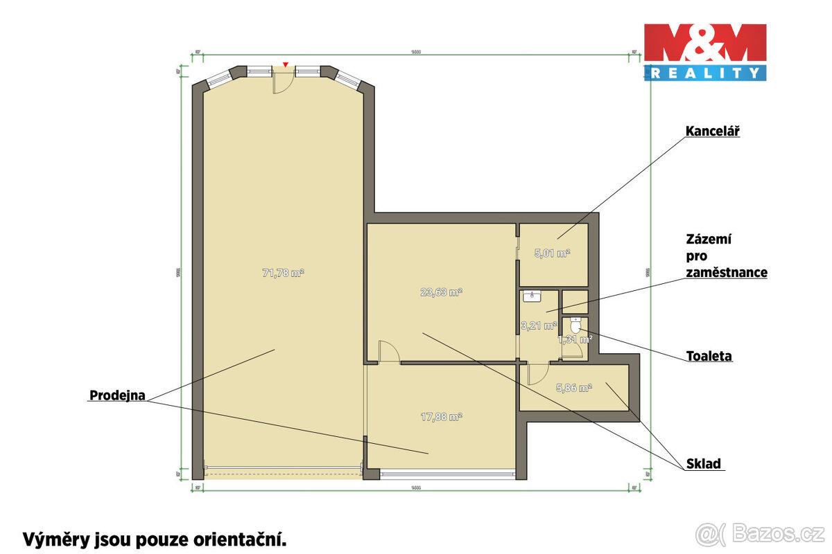 Pronájem obchod a služby v Třemošné, ul. Plzeňská - 5