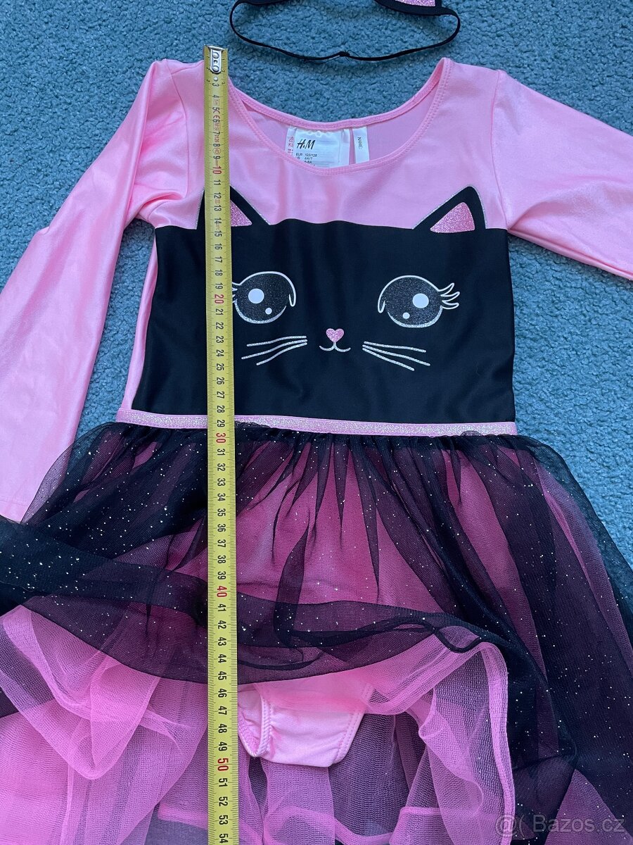 Kostým H&M kočička 122/128 - 5