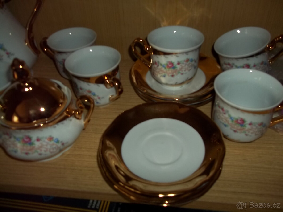 Porcelánová kávová souprava - 5