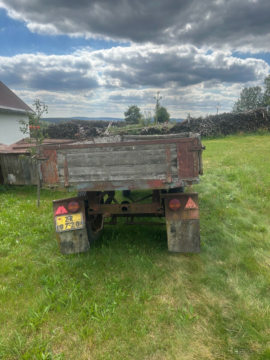 vlek za traktor 5t - 5