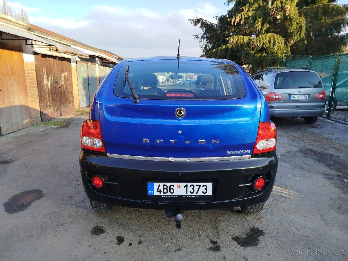 Ssangyong Actyon 200xdi 4x4 automat, nová STK