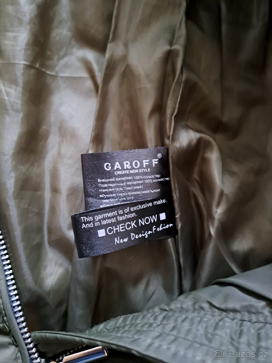Dámská/dívčí zimní BUNDA Garoff 1x oblečená - 5