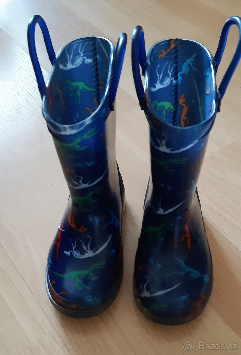 Dětské lehoučké gumáky, Dino, vel. 26 - 5