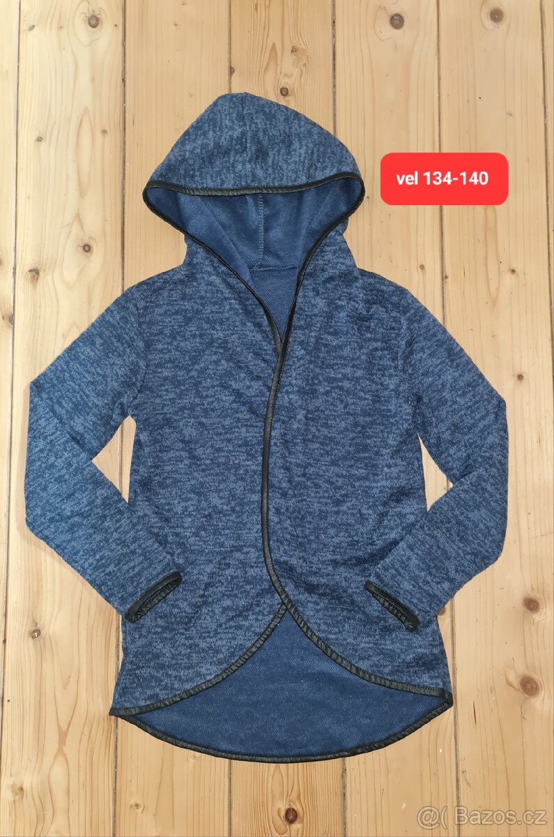 Vel 134-140 sety,mikiny,trička,leginy - 5