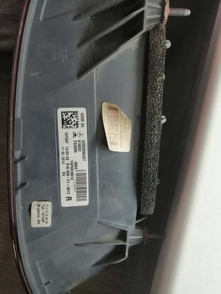 Světlo Mercedes Benz třída C W205 A205906045764 - 5