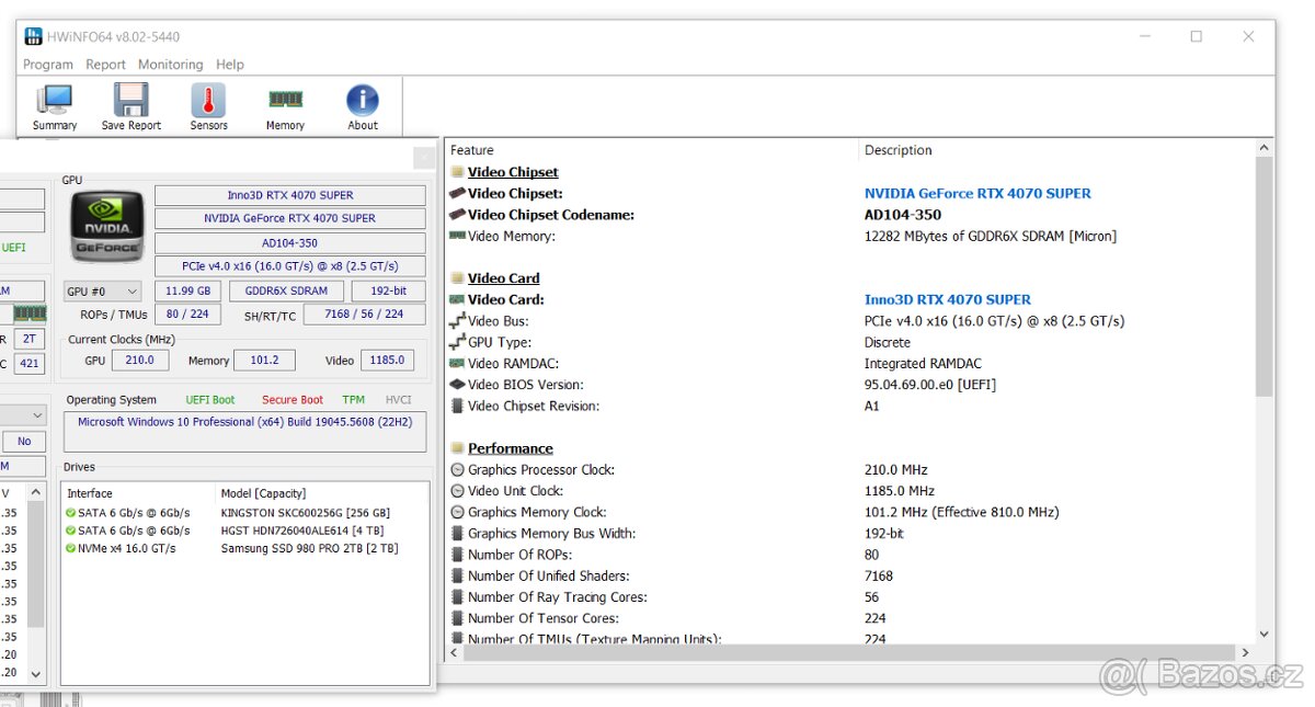 Inno3D GEFORCE RTX 4070 SUPER TWIN X2 OC - 5