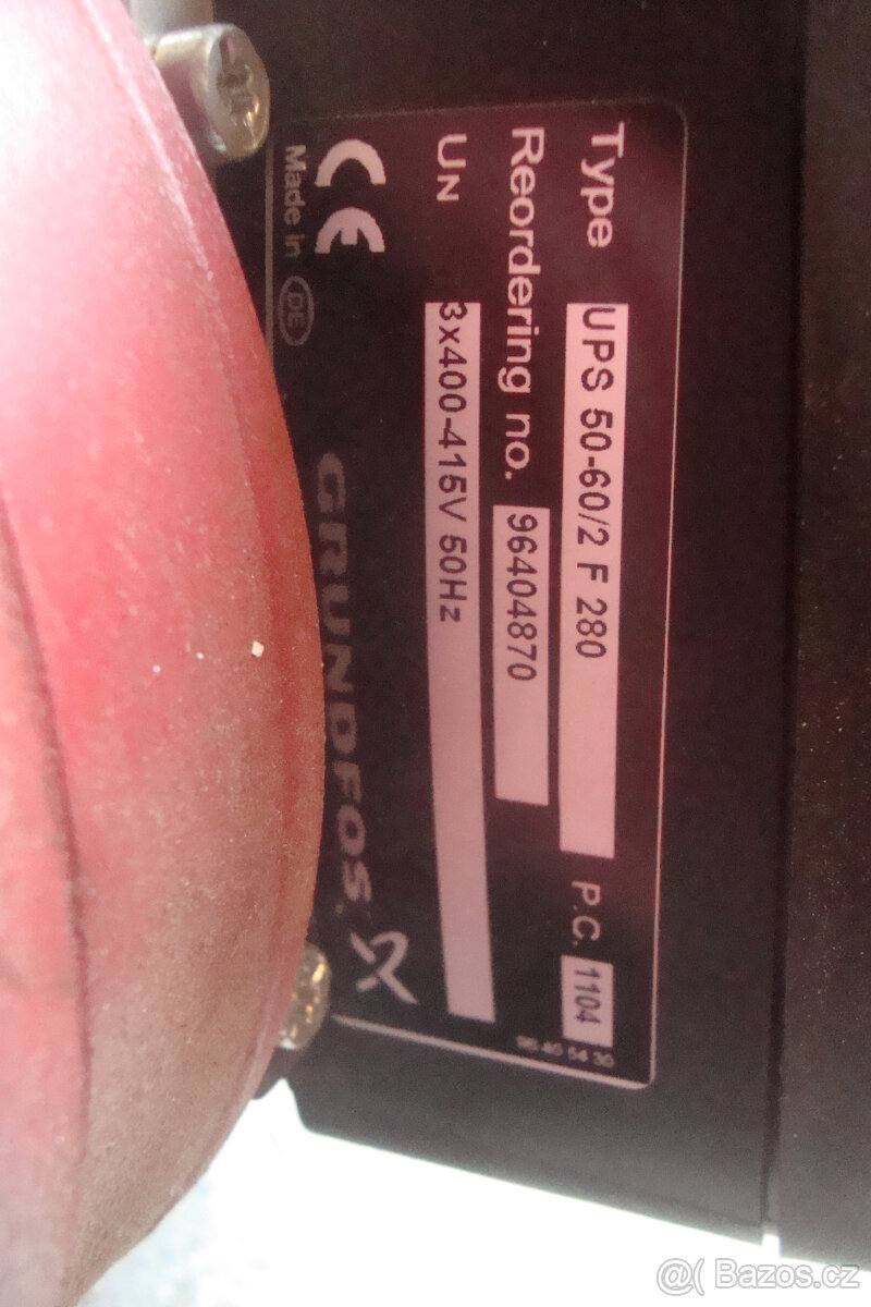 čerpadlo grundfos UPS 50-60/2f - 5