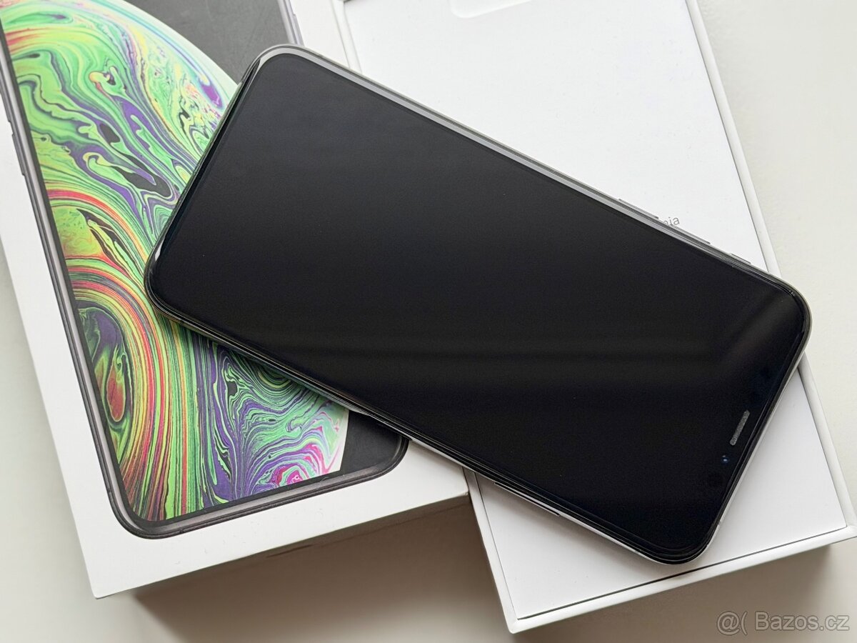 iPhone Xs Space Gray BATERIE 100% TOP - 5
