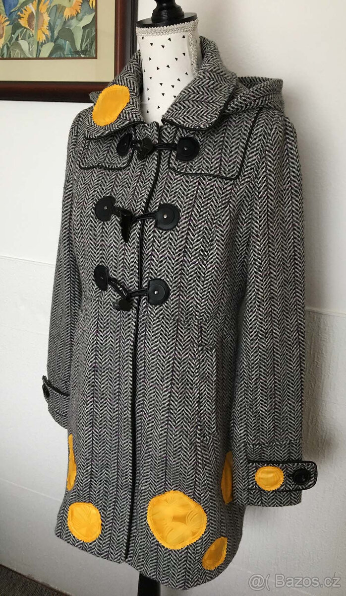 Trochu POMERANČE - zimní kabát - 5