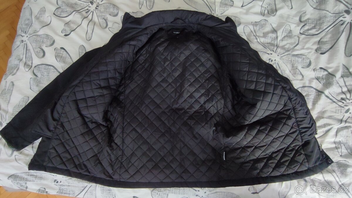 Pánský kabát / bunda Marks & Spencer - Autograph - vel. L - 5