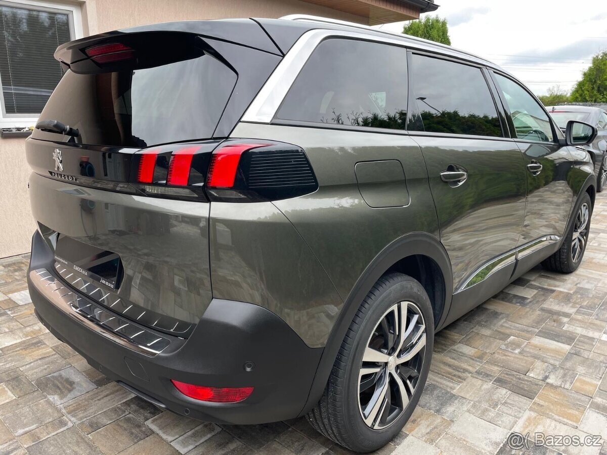 Peugeot 5008 2,0HDi MAN6 1.maj full led, mrtvý ühel.. - 5