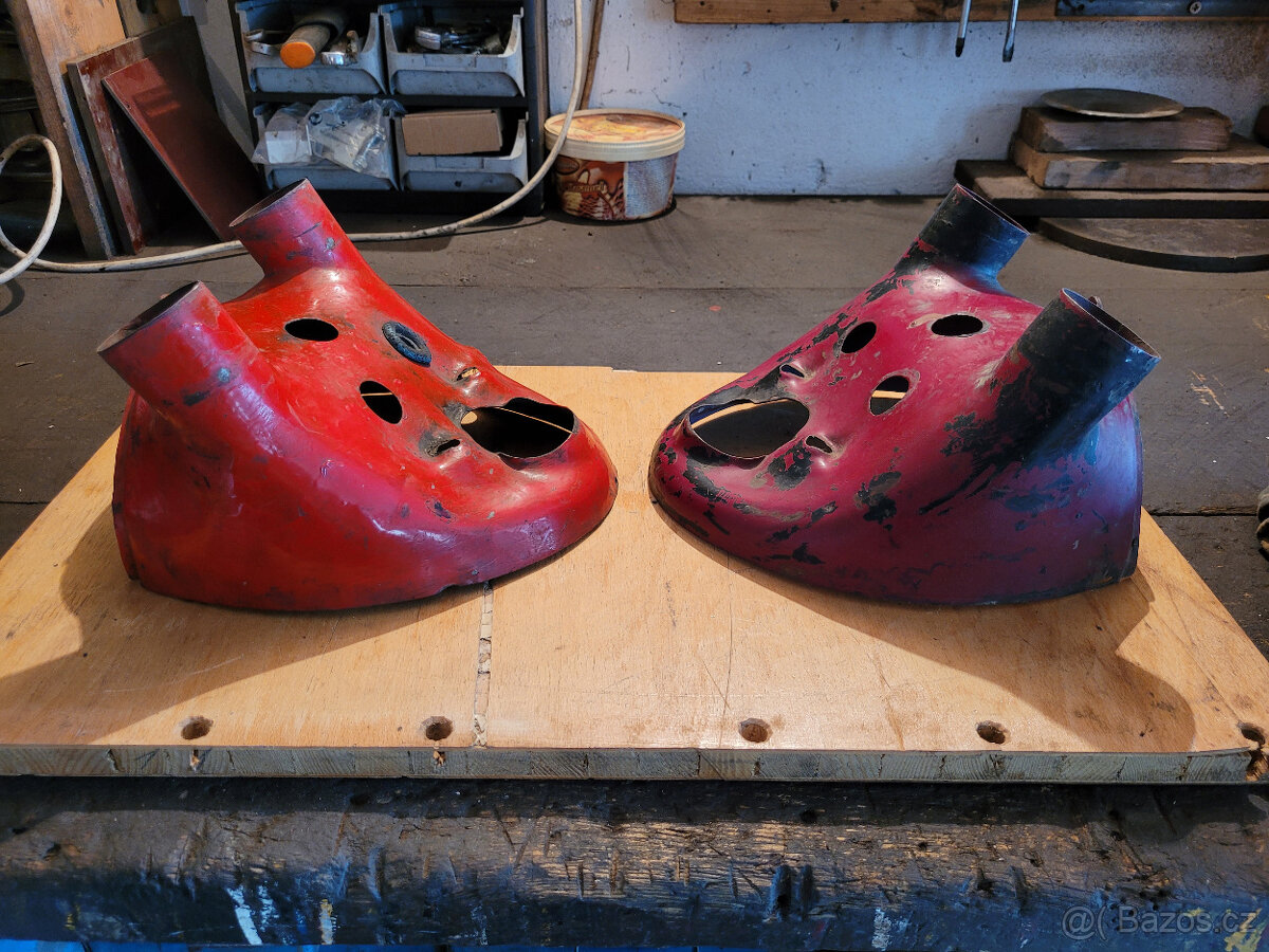 Jawa kývačka+panelka-různé plechové díly - 5