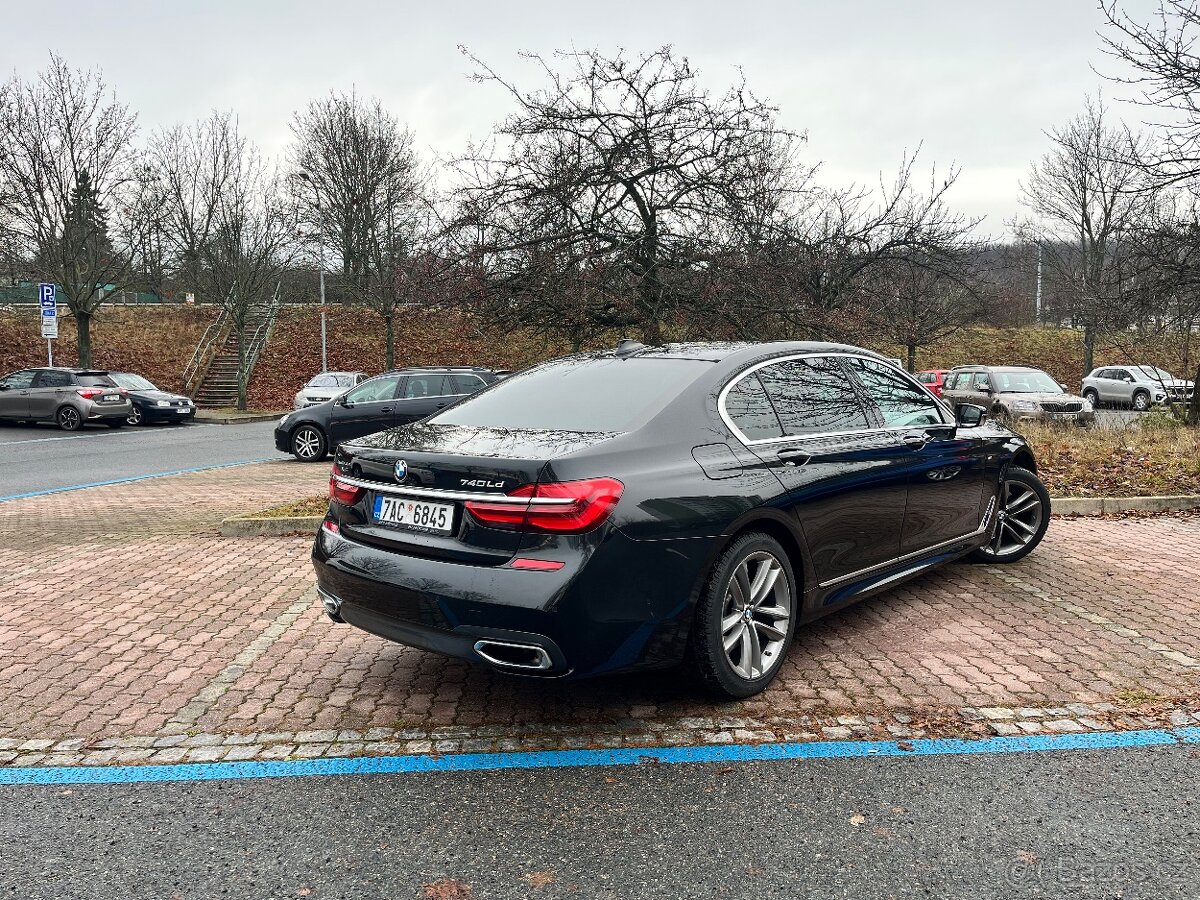 BMW 740 LONG, xDrive, 320k, 2018, 1.MAJ.,ČR, DPH - 5