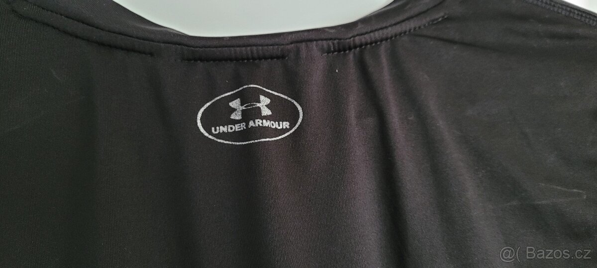 Dětské/damské černé triko Under Armour S-M - 5
