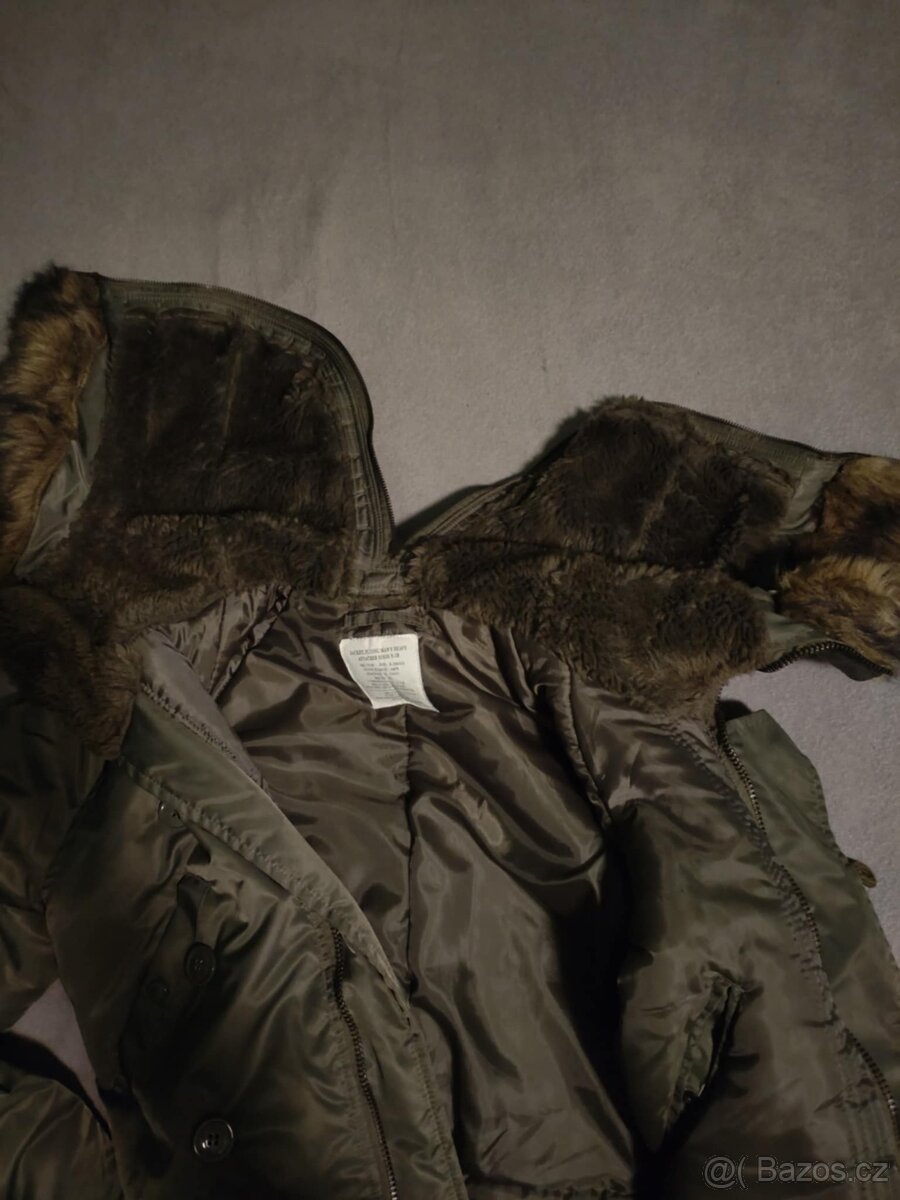 BUNDA N2B ALJAŠKA OLIVE ZELENÁ XS - 5