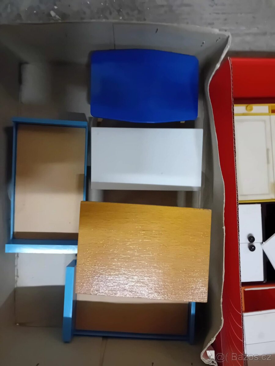 Retro nábyteček pro panenky - 5