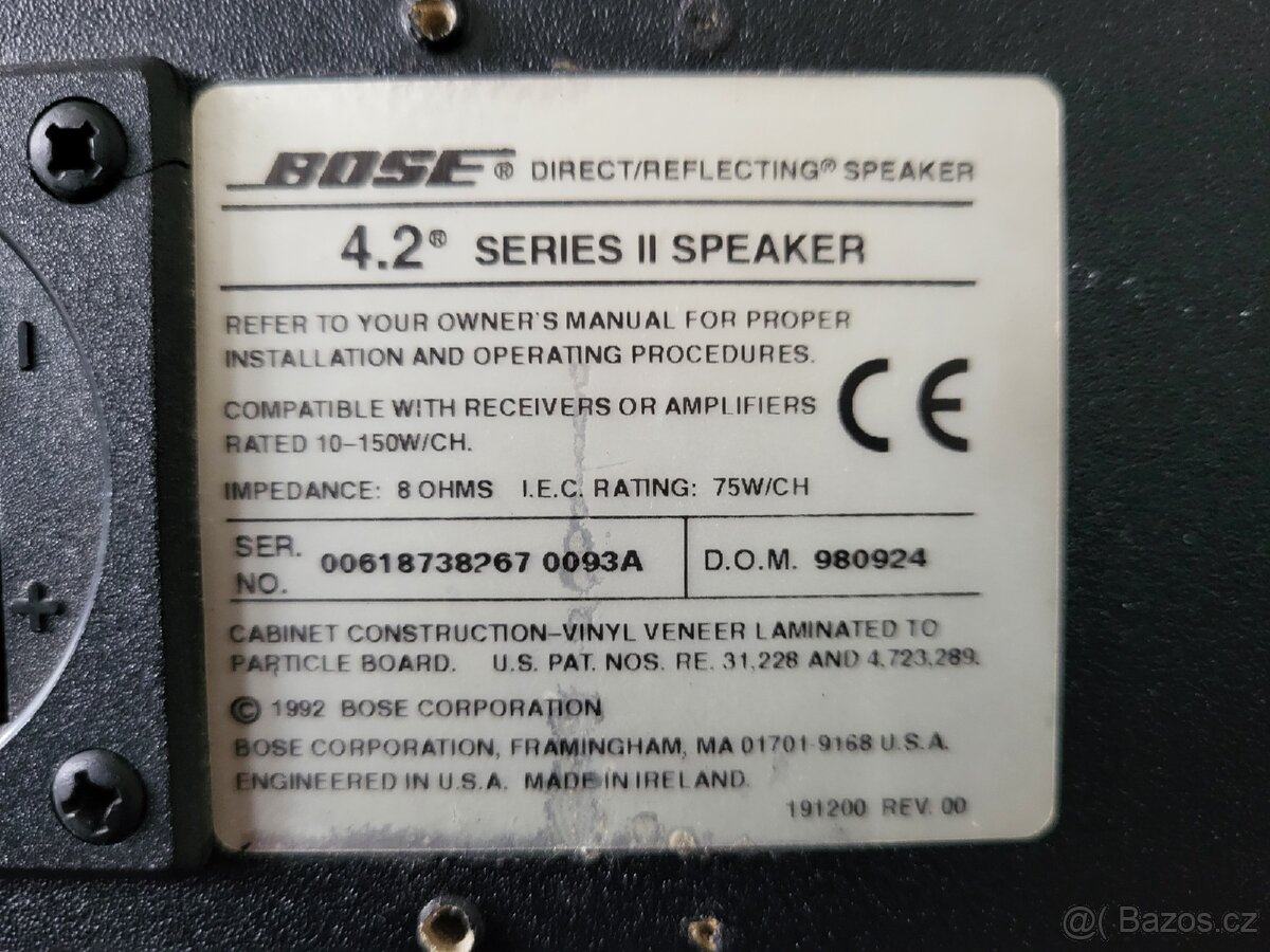 Bose 4.2 series 2 - 5