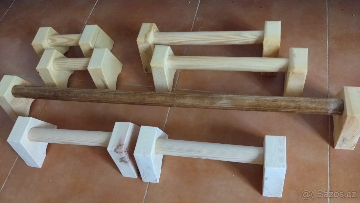 Stálky - bradla - parallettes - 5