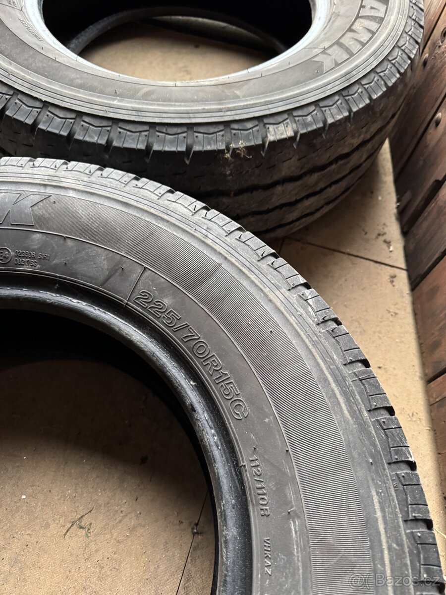 Letni pneu 4x Firestone VANHAWK 225/70/15C - 5