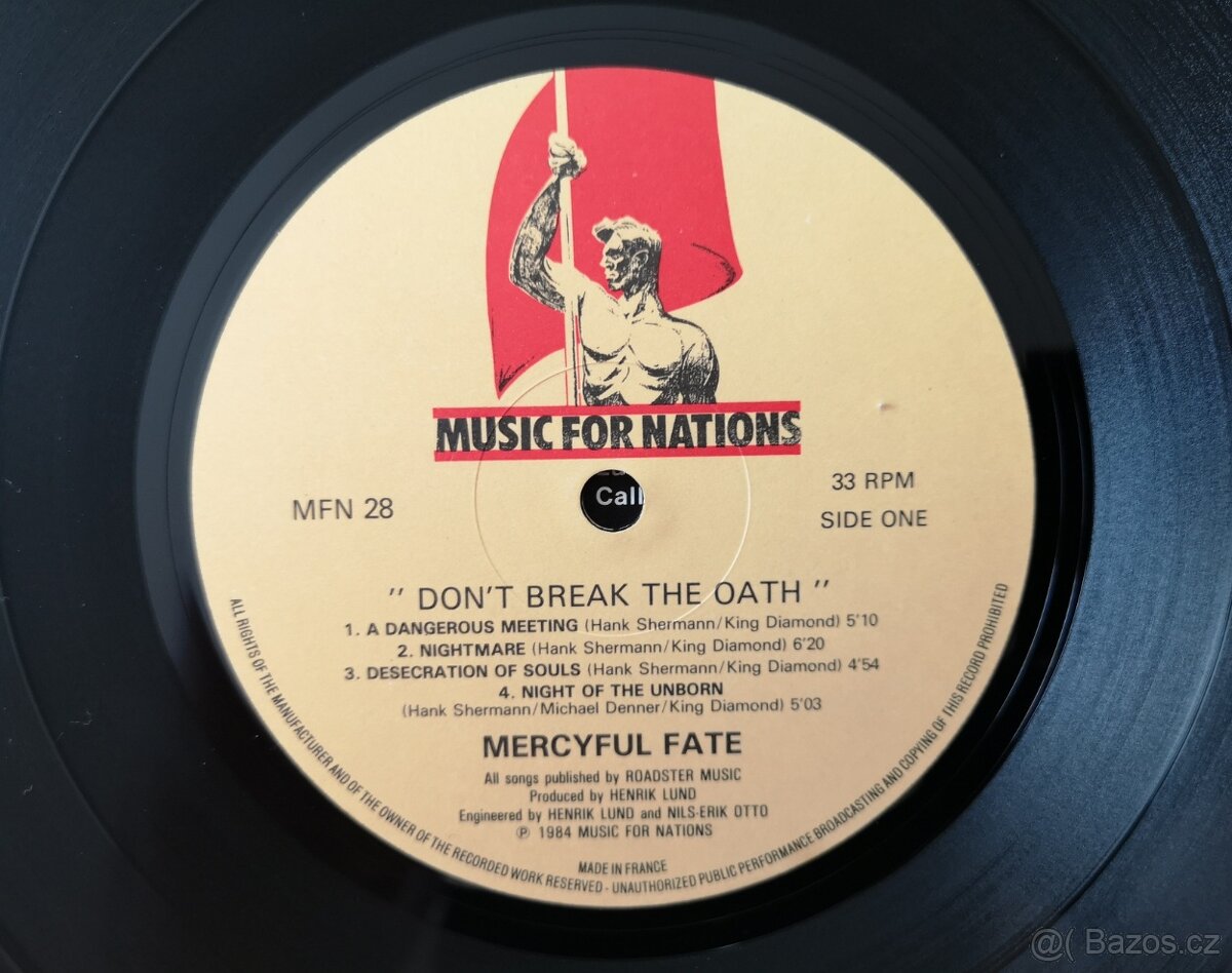LP "MERCYFUL FATE - DON'T BREAK THE OATH" - 5