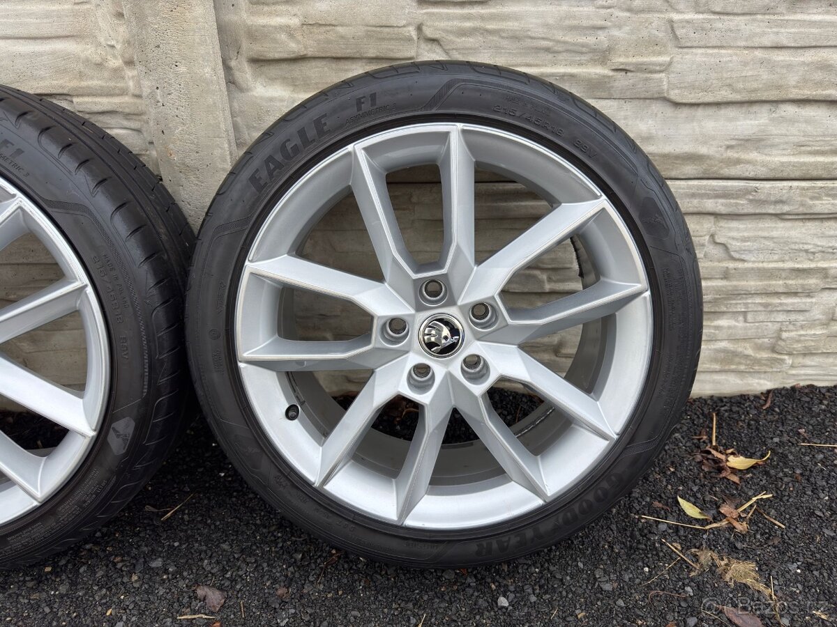 5x112 r18, 215/45 Goodyear Eagle F1 letni - 5