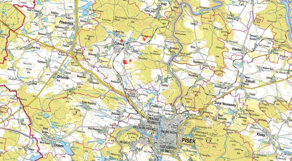 Zemědělská půda, prodej, Zlivice, Čížová, Písek - 5