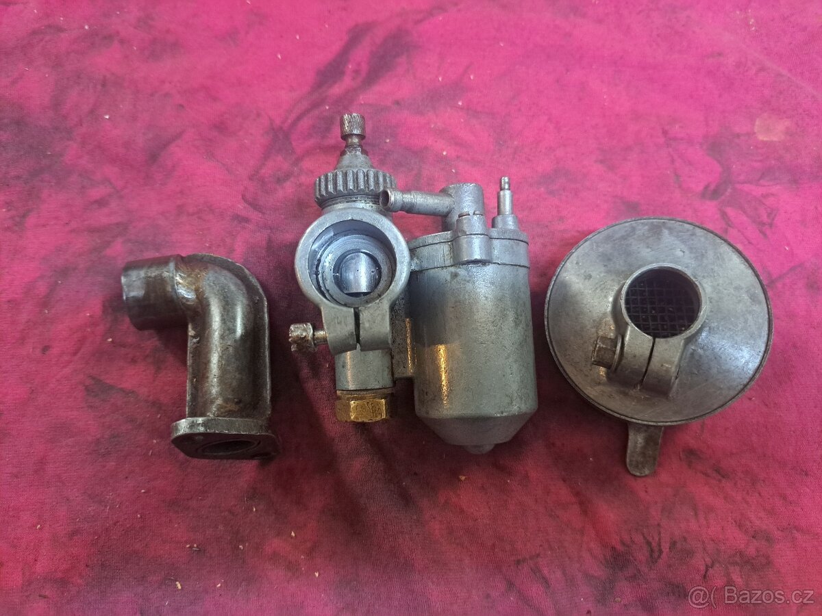 Jawa 50 555 - karburátor Jikov 2914HZ komplet - 5