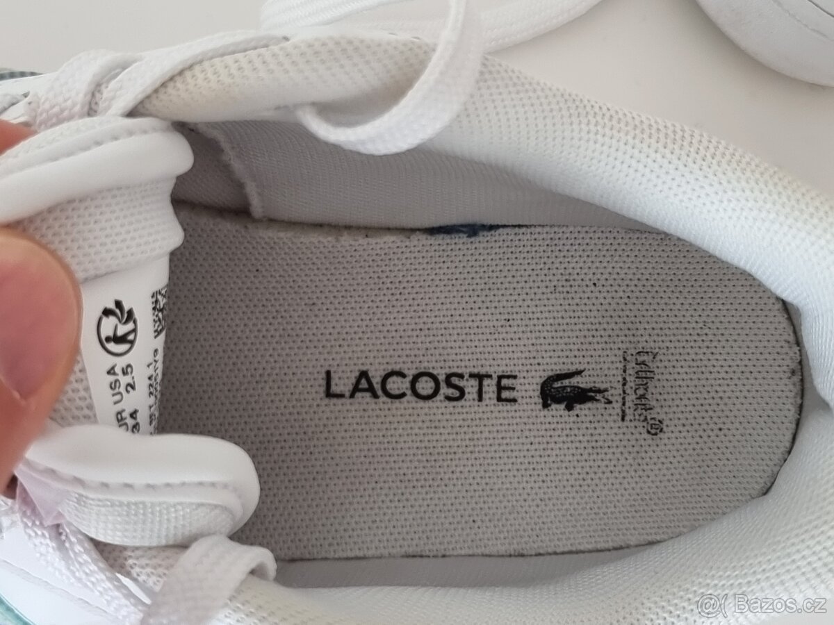 Dětské boty Lacoste T-clip EU 34 jako nové - 5